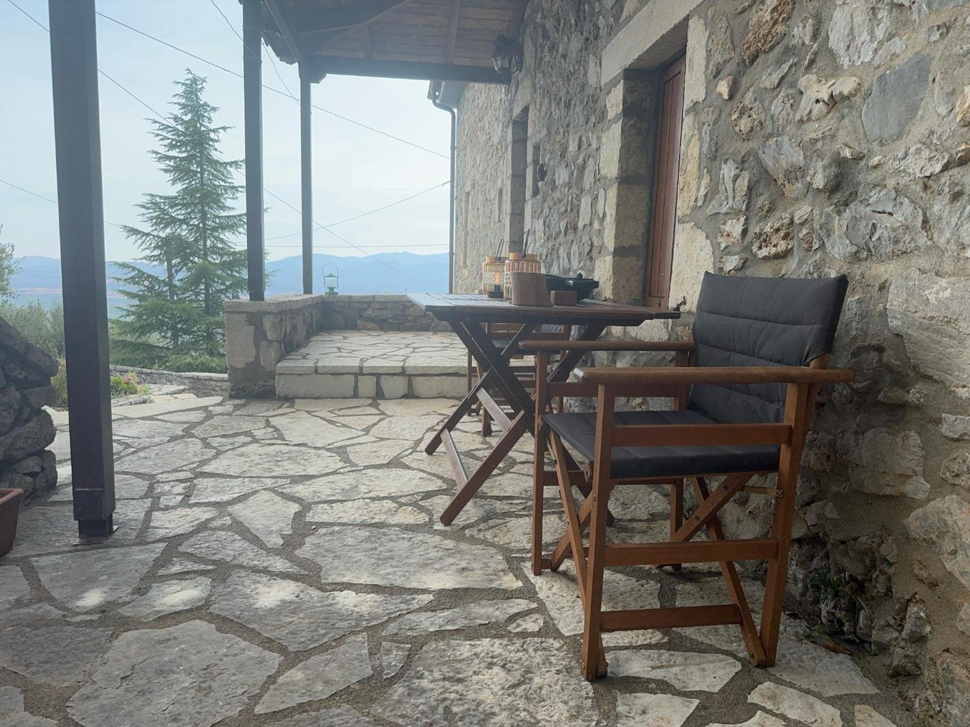 Terra Petra Villa At Psari Trikolonon Gortynia Ψάρι Εξωτερικό φωτογραφία