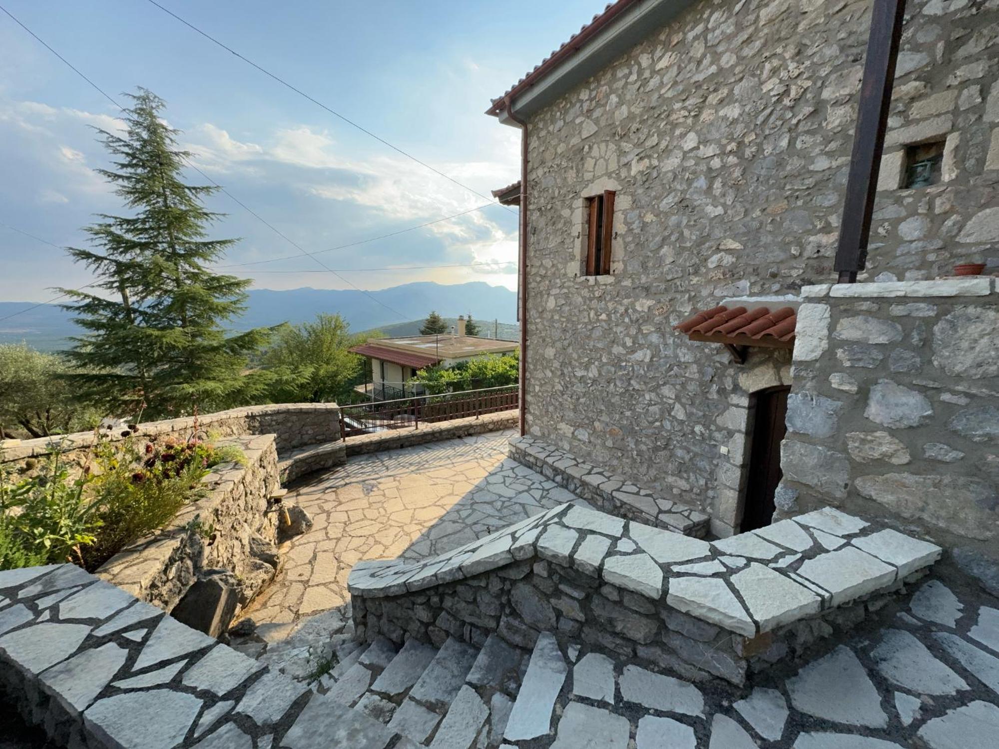 Terra Petra Villa At Psari Trikolonon Gortynia Ψάρι Εξωτερικό φωτογραφία