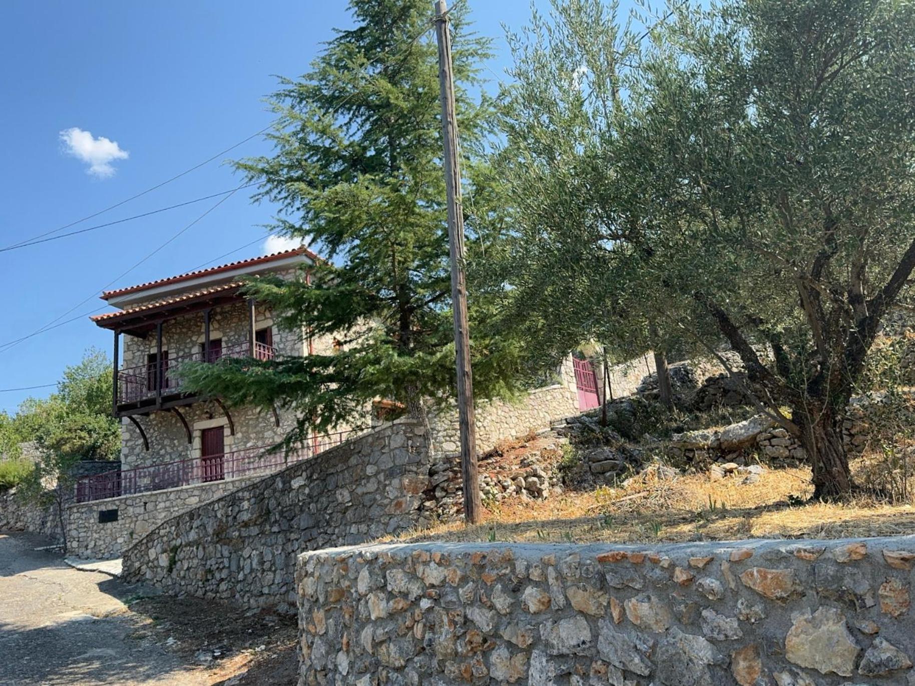 Terra Petra Villa At Psari Trikolonon Gortynia Ψάρι Εξωτερικό φωτογραφία