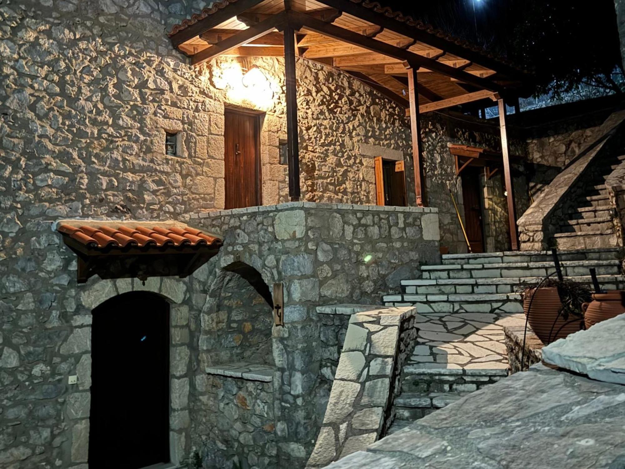 Terra Petra Villa At Psari Trikolonon Gortynia Ψάρι Εξωτερικό φωτογραφία